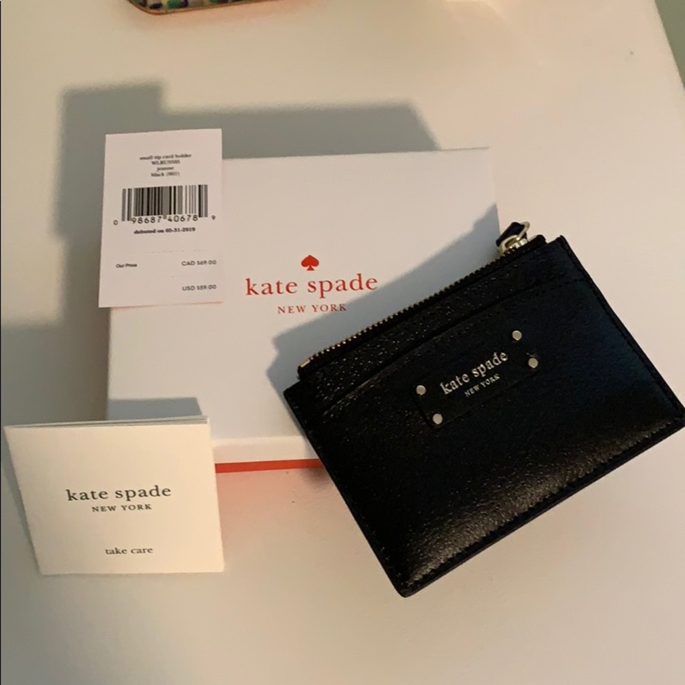 Kate Spade Small Zip Card Holder